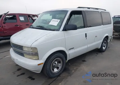 2001 Chevrolet Astro Ls from USA, damaged, VIN 1GNDM19W21B130023